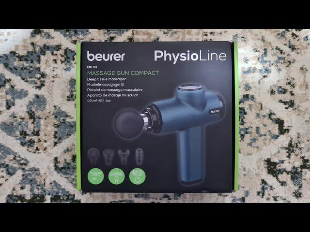 Beurer MG99 Massage Gun Compact PhysioLine - Deep Tissue Massager - Unboxing