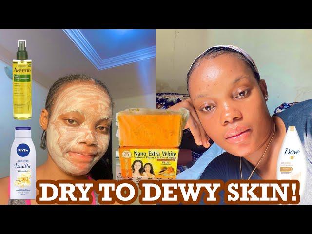 Simple/ Cheapest Routine For Dry Skin To Dewy Blend Skin 2022