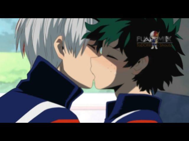 Tododeku Kiss Behind The Scenes (BTS) 5 - Обеденный перерыв | Тодороки х Мидория (ЯОИ)