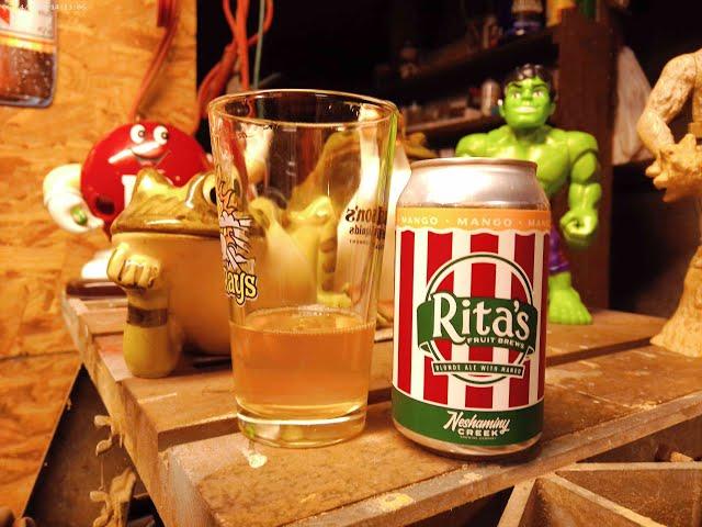 Rita's Blonde Ale with Mango - Neshaminy Creek Brewing - Croydon, PA. - 5%