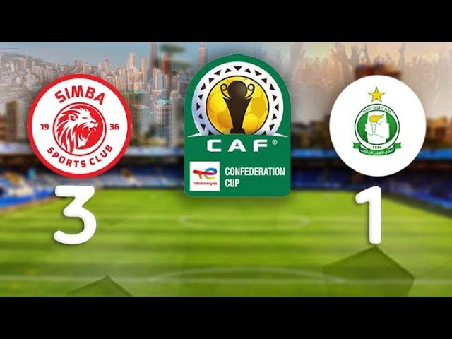 Simba Sc Vs. Al Ahly Tripoli Live In Caf Confederation Cup - 22/9/2024 