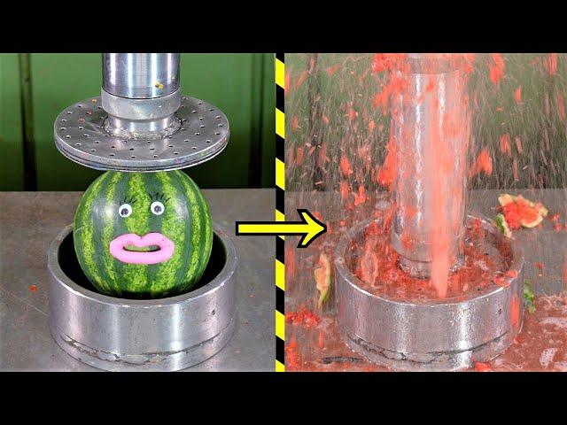 Best Satisfying Hydraulic Press Moments of 2023