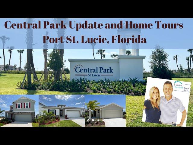 New Homes For Sale Central Park, Port St Lucie, Florida | Model Home Tours and Move-In Ready Homes