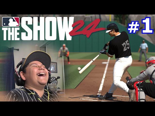 EPIC FIRST GAME AGAINST LUMPY! | MLB The Show 24 | PLAYING LUMPY #1