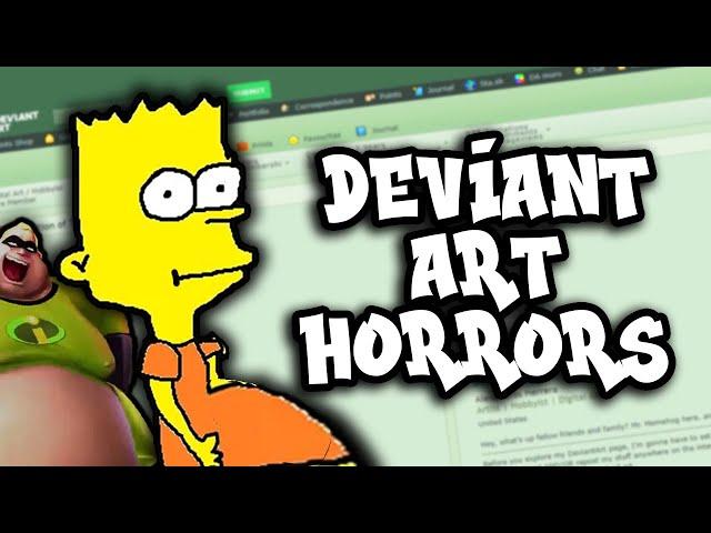 Insane Things from DeviantArt | Bad Art History