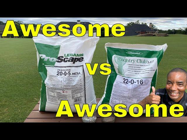 Lebanon Turf Proscape vs Country Club - [LAWN FERTILIZER COMPARISON]