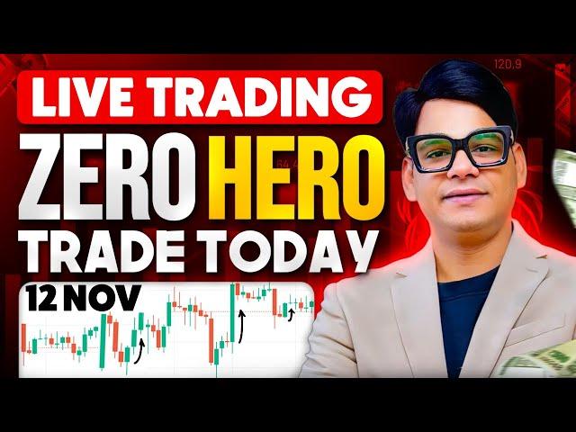 13 Nov Bank nifty zero hero  live trading, bank nifty trading #optionstrading #trading #livetrading