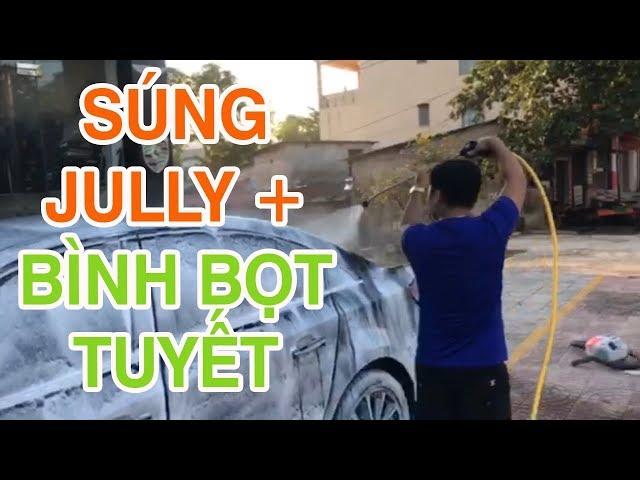 Rửa xe không chạm bằng súng JULLY | Công ty TAHICO