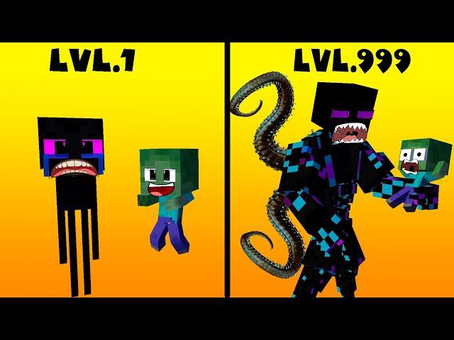 Crook vs Boss Venom Enderman  Lvl 5 Lvl 50 Lvl 99