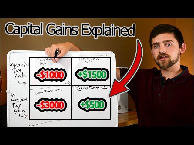 Don't Make THIS MISTAKE When Selling Stocks! (Capital Gains Taxes)