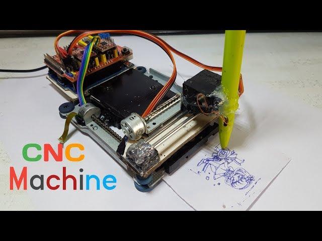 How make homework writing machine from arduino & DVD Writer