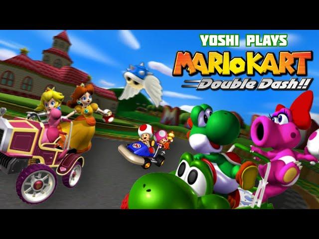 Yoshi plays - MARIO KART DOUBLE DASH !!! Ft Birdo