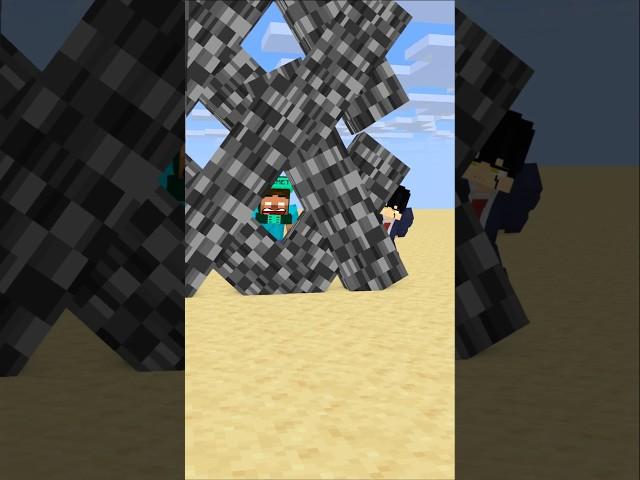 HELP Herobrine Focus #friendship #shorts #trending #anime