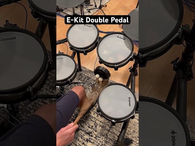 Donner E-kit Double Pedal @Donnermusic_Official #electronicdrums #doublepedal  #strajkstudios