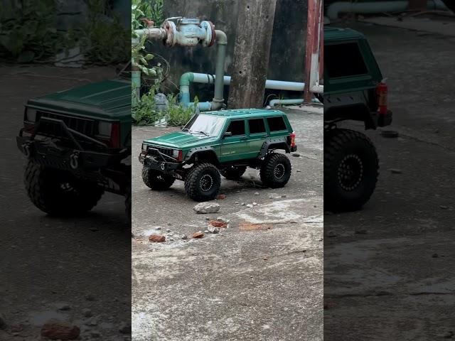 1/10 Jeep Cherokee XJ  #rcoffroad #offroad #rccar #rccrawler #jeep #jeepcherokee #jeepcherokeexj