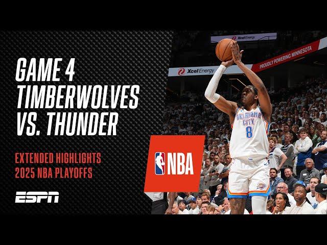 Western Conference Finals Game 4 Highlights – Minnesota #Twolves vs. Oklahoma City #Thunder |  #NBA