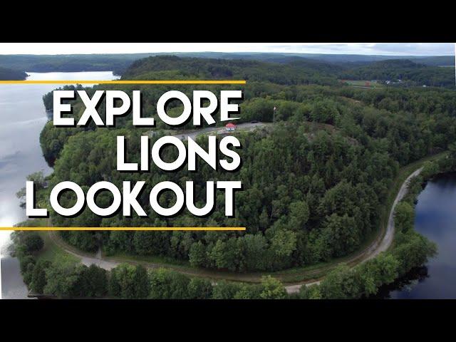 Explore Lions Lookout Huntsville Ontario by Drone | August 2020