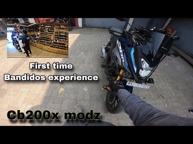 ഇത് വെച്ചാൽ super ആ.Cb200x modifications in bandidos Pitshop | skylapper | #skylapper #malayalam