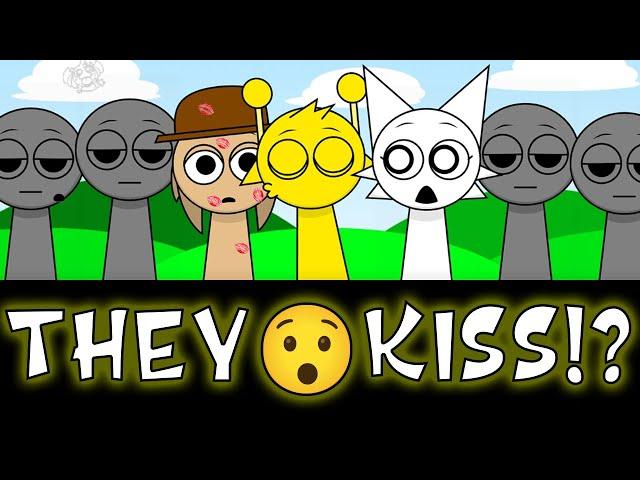 THEY KISS!? Incredibox Sprunki Kiss Edition | Demotivational Meme