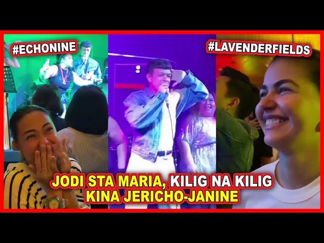 (930) Jodi Sta Maria, kilig na kilig kina Jericho-Janine #EchoNine #lavenderfields #tnxgiving