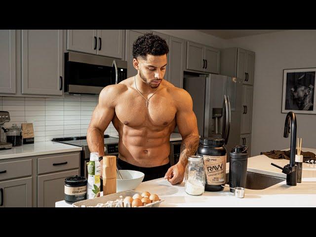 WHAT I EAT TO GET SHREDDED | Full Day of Eating