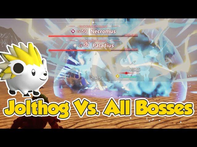 Jolthog the Bomb Destroy All Bosses in Palworld! | Palbuilds