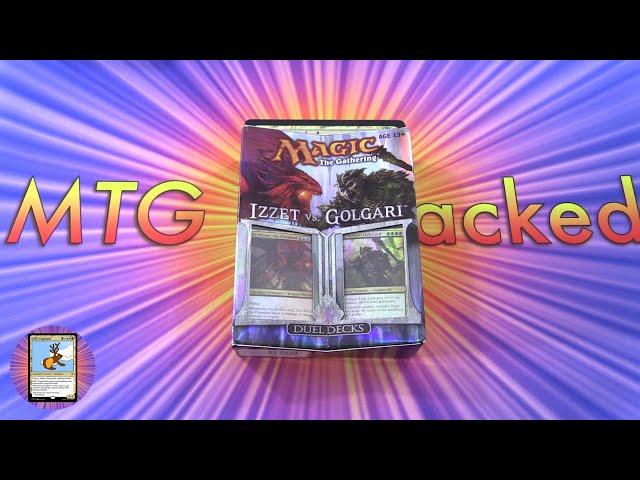 MTG Izzet Vs Golgari Duel Deck Unboxing