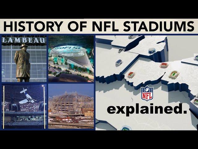 Evolution of Every NFL Team’s EVERY Stadium | NFL Explained