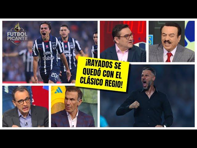 El MONTERREY de DEMICHELIS fue una APLANADORA y liquidó a los TIGRES de PAUNOVIC | Futbol Picante