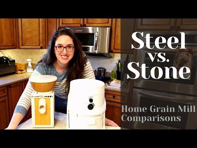 Stone vs Steel Grain Mills | KoMo vs Nutrimill | Health Benefits of Milling Your Own Grain