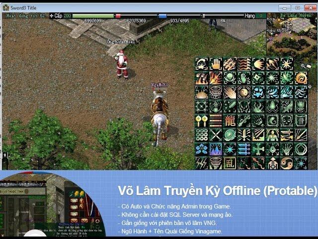 Hướng dẫn cài đặt Võ Lâm Truyền Kỳ Offline - từ A -- Z