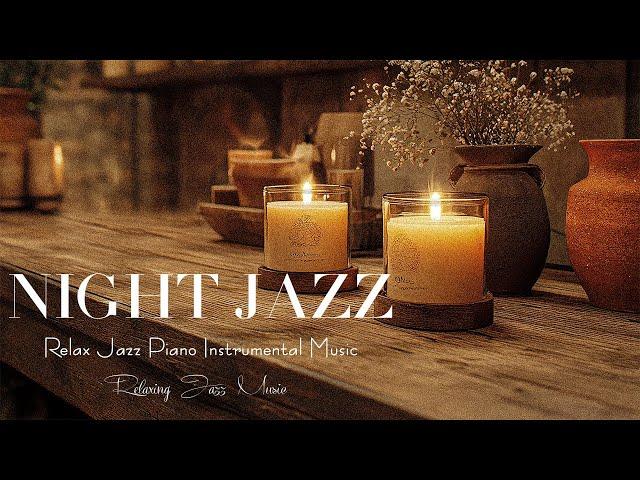 Cozy JAZZ sleep with peaceful bedroom offers a gentle relaxing space - Elegant piano jazz BGM