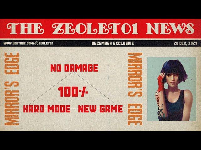 Mirror's Edge - Hard - (No Damage/100%/New Game)