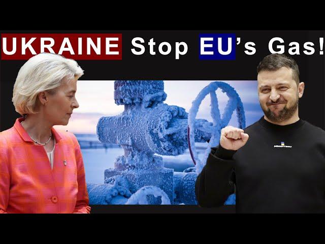 Ukraine Cuts Gas to EU, Deepening EU's Energy Crisis: Has Ukraine Stabbed the EU in the Back?"