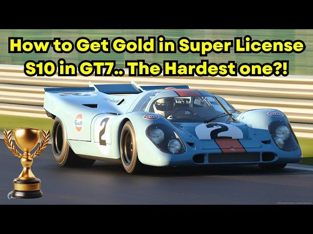 Getting Gold in Gran Turismo 7’s Super License S10 Was Something… (Time Attack Tips & Tricks)