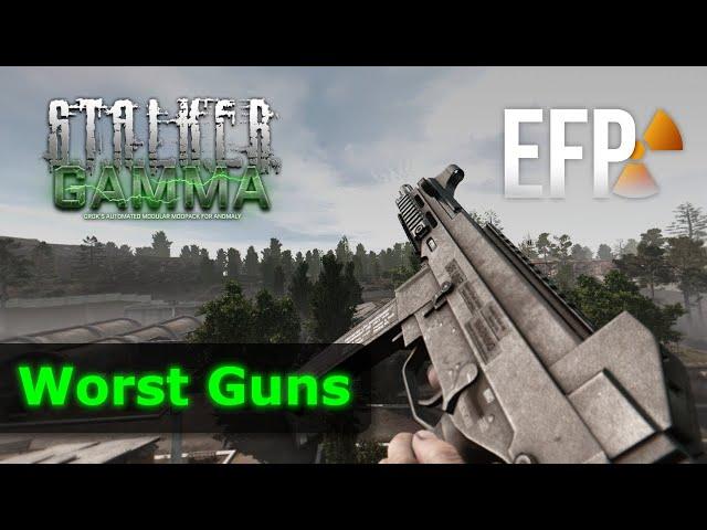 The Worst Guns In STALKER