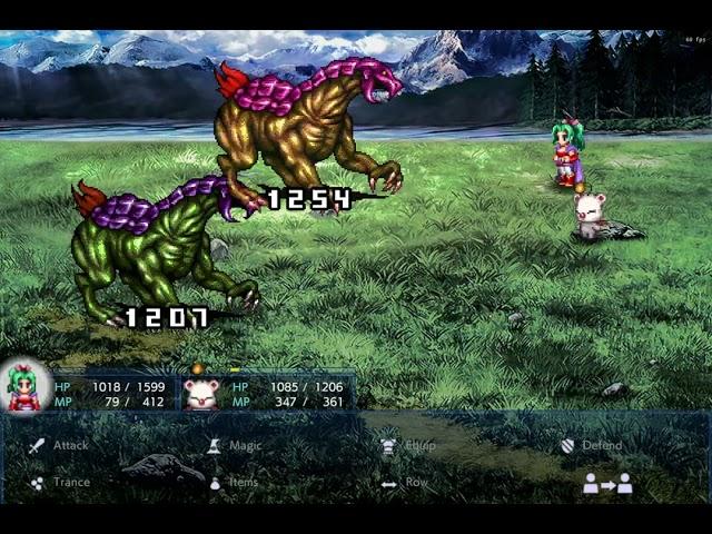 Final Fantasy 6 Old Ver Short demo Horizontal ATB restoration