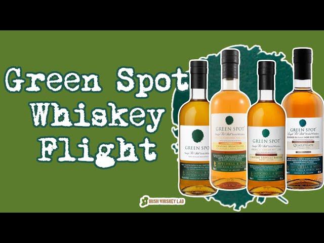 🟢 A Green Spot Irish Whiskey Flight - where whiskey meets wine 