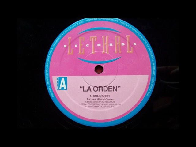 La Orden - Solidarity (A)