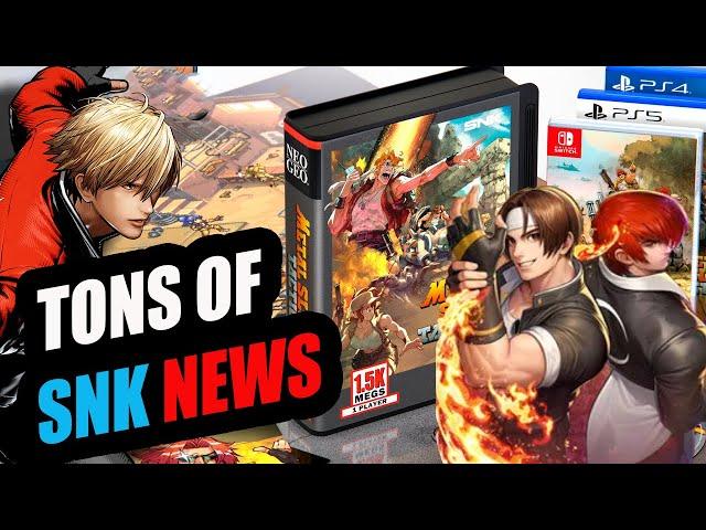 Tons Of SNK News: KOF, METAL SLUG, COTW and More