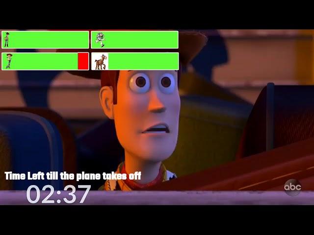 Toy Story 2 (1999) Plane Rescue with healthbars and timer