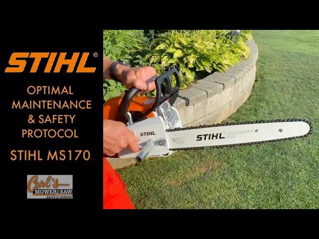 So You Own A ... STIHL MS170