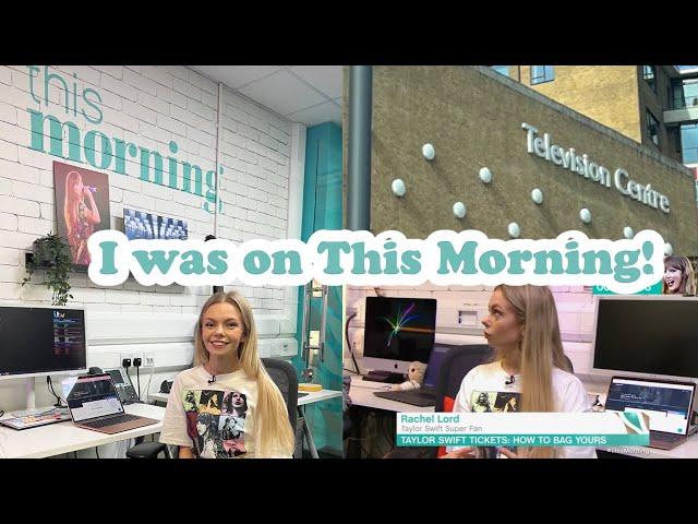 I was on TV! This Morning Talking about Taylor Swift Vlog