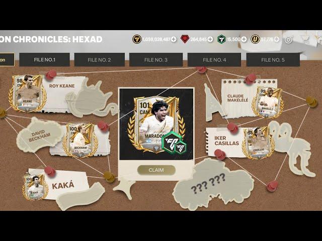 HUGE GLITCH!  HIDDEN 101 OVR MARADONA CLUE IN NEW ICONS CHRONICLES CHAPTER  FREE 6K FC POINTS 