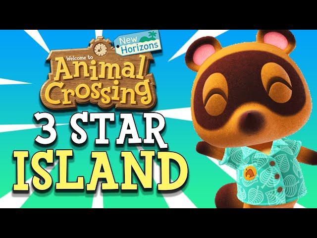 5 EASY STEPS! How to Get a 3 Star Island in Animal Crossing New Horizons (Step by Step Guide)