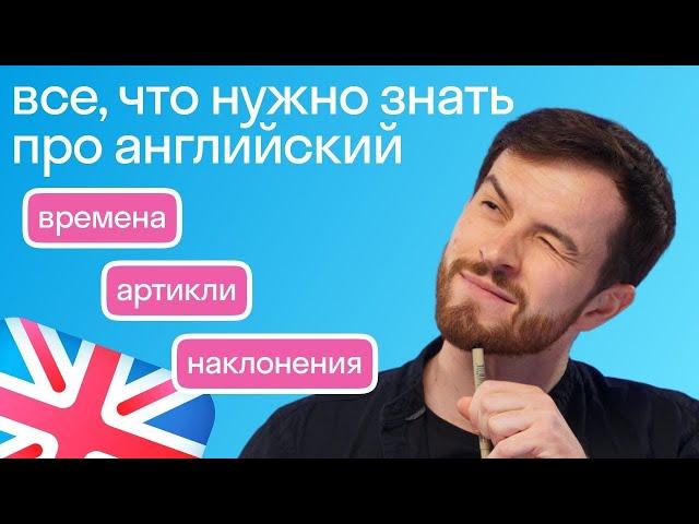 ВСЯ необходимая грамматика английского языка для начинающих за 20 минут