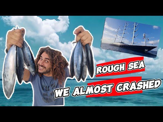 FISHING in MALTA  Rough Sea / Nice Catch