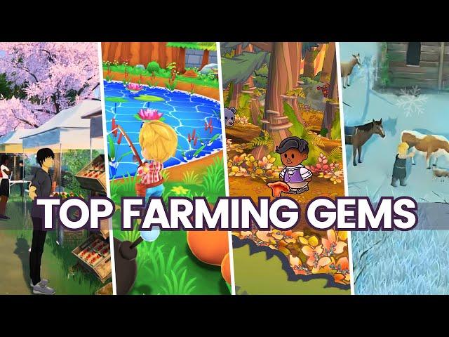 TOP 10 Cozy and Farming Gems this 2024 (RANKED)