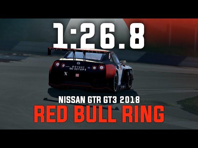 Red Bull Ring 1:26.8 - Nissan GTR GT3 2018 - GO Setups | ACC 1.9.8