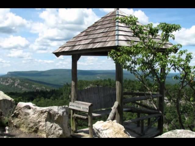 Mohonk Lake and the Mohonk Mountain House, New Paltz, NY